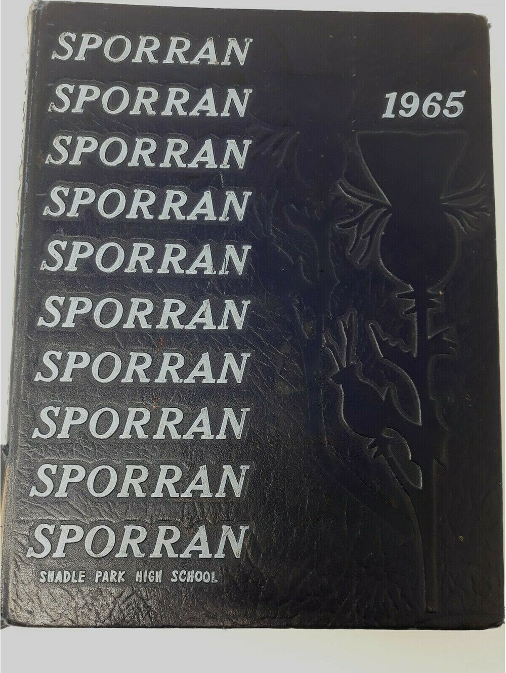High School Yearbook Spokane Washington WA Shadle Park High School Sporran 1965